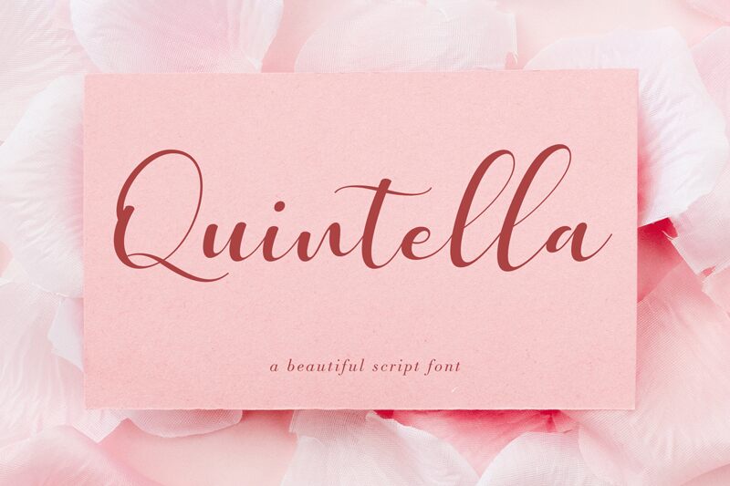 Quintella Schriftart