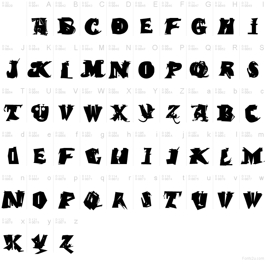 QuasimodoCaps font