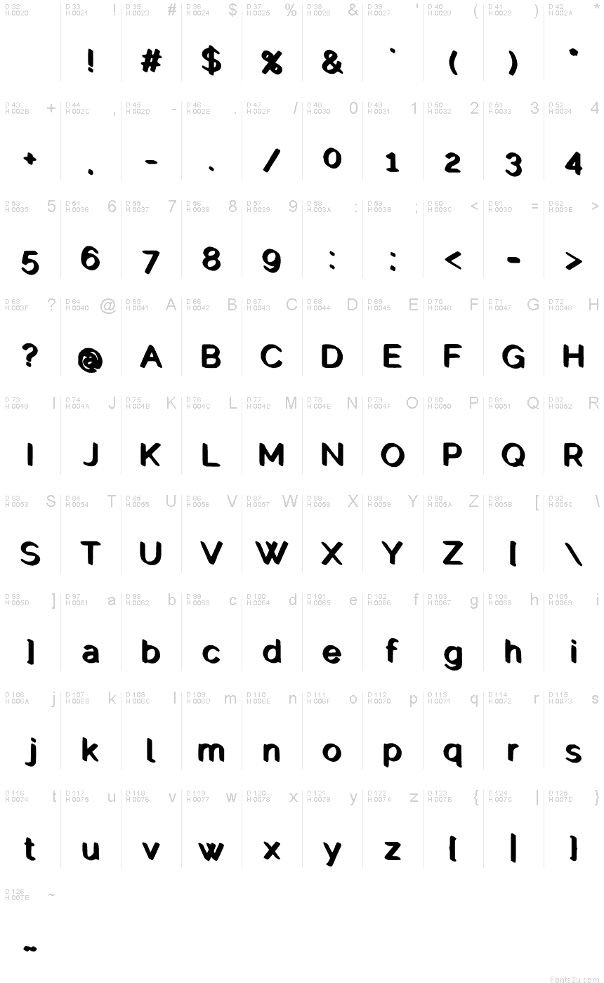 quick-run-font-fonts2u