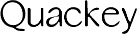 QuackeyBlur-Regular Demo