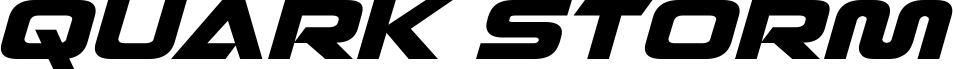 Quark Storm Italic