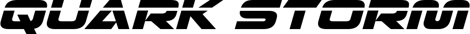 Quark Storm Laser Italic