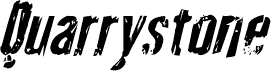Quarrystone Condensed Italic