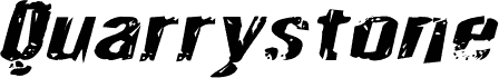 Quarrystone Expanded Italic