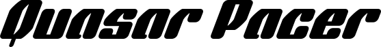Quasar Pacer Super-Italic