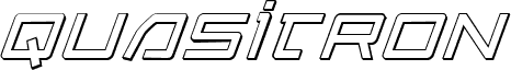 Quasitron 3D Italic
