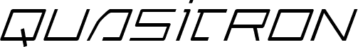 Quasitron Italic