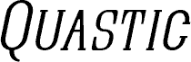 Quastic Kaps Thin Italic