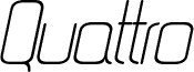 Quattro Light Italic