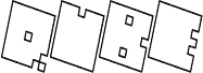 QUBE HOLLOW THIN ITALIC
