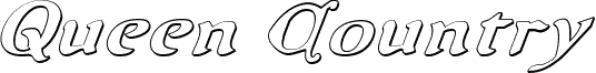 Queen & Country 3D Italic