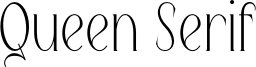 Queen Serif FREE