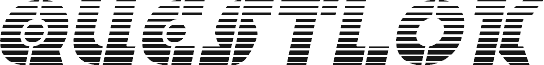 Questlok Gradient Italic