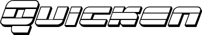 Quicken 3D Italic