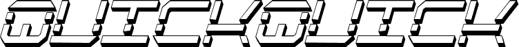 QuickQuick Shadow ItalCondensed
