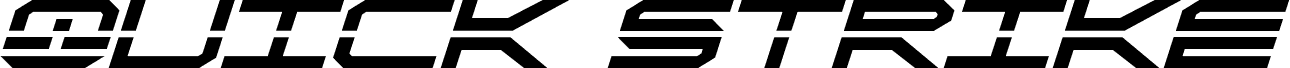 QuickStrike Bold Italic