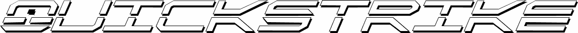 QuickStrike Shadow Italic