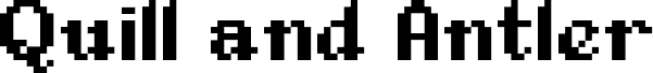 Quill and Antler Expanded Regular