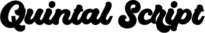Quintal Script PERSONAL USE ONLY Bold