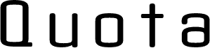 Quota Bold Ext.