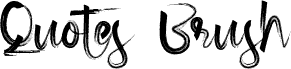 Quotes Brush Regular