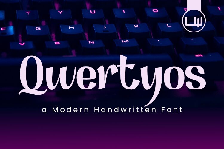Qwertyos Schriftart