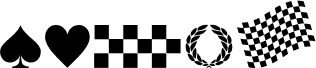 Preview of the r3_decals font