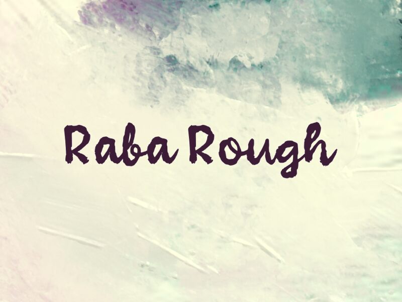 Raba Rough 字体