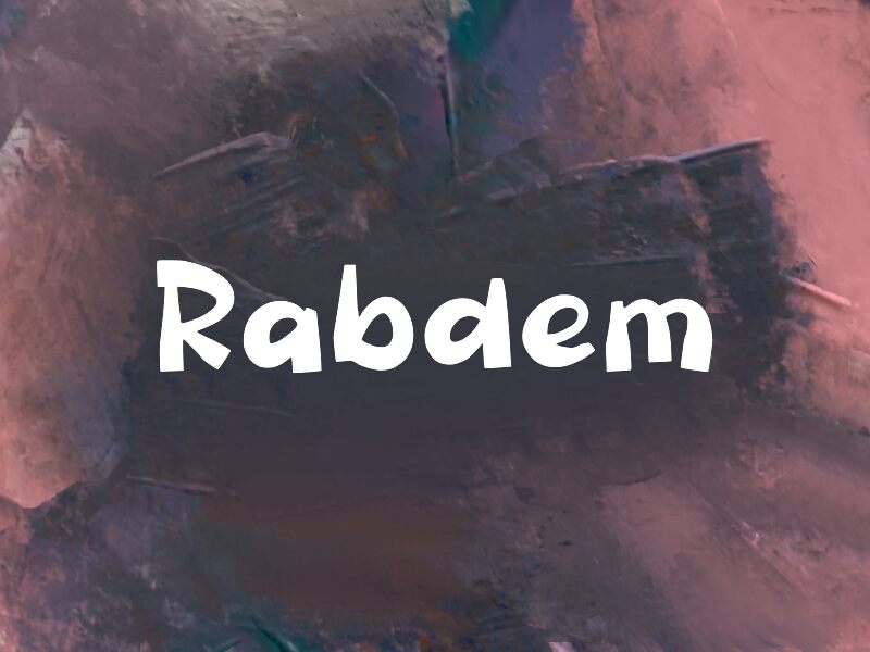 Rabdem 字体