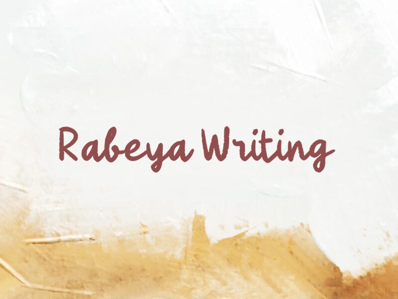 Rabeya Writing font presentation and specimen