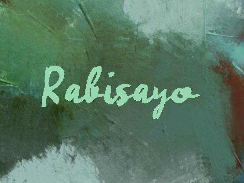 Rabisayo font presentation and specimen