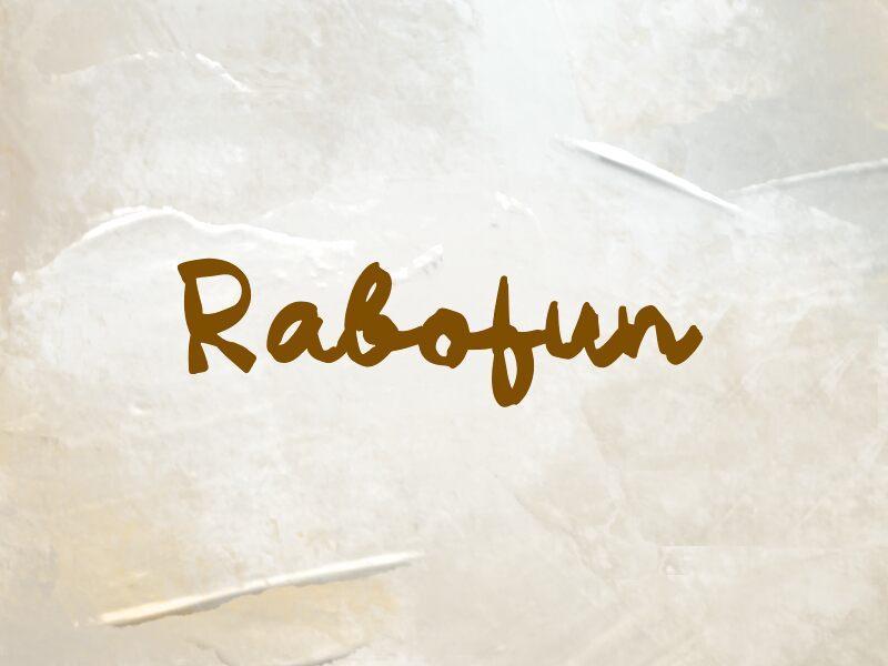 Rabofun font | Fonts2u.com