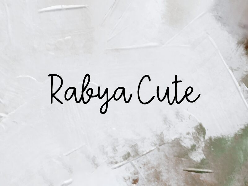 Rabya Cute font | Fonts2u.com