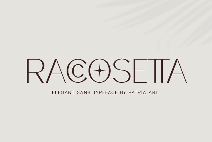 Raccosetta Czcionka