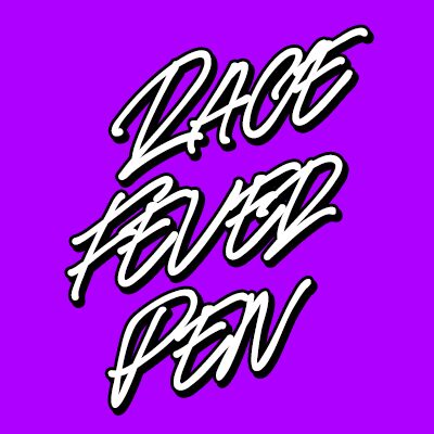 Race Fever Pen Czcionka