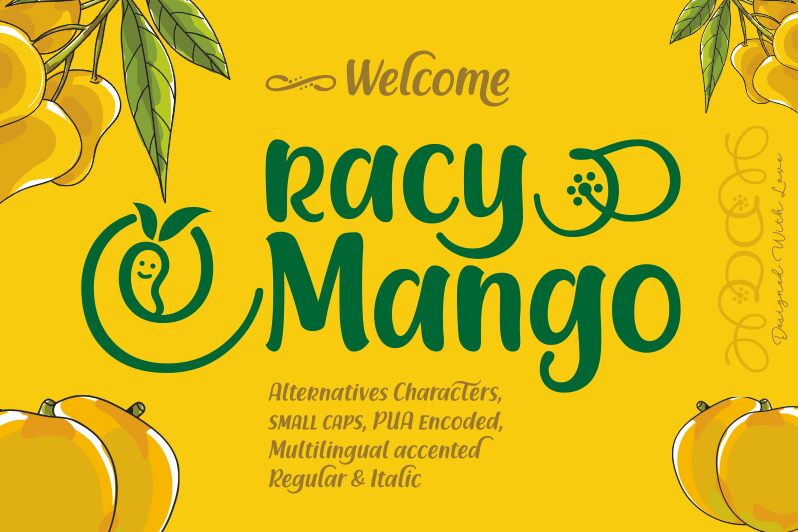 Racy Mango Carattere