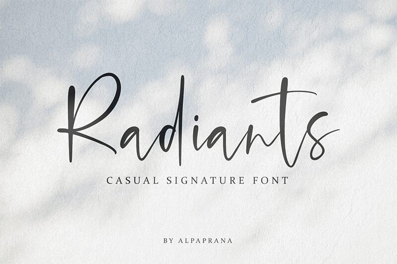 Radiants Czcionka