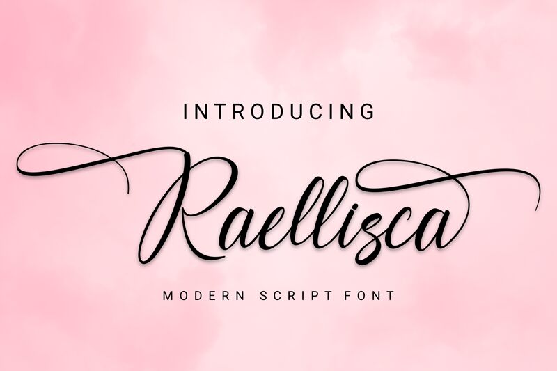 Raellisca Czcionka