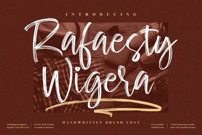 Rafaesty Wigera Czcionka