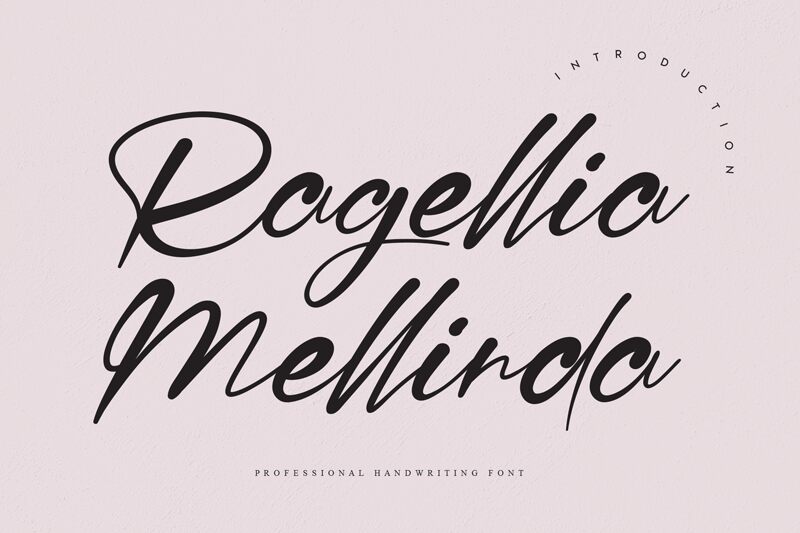 Ragellia Mellinda Czcionka