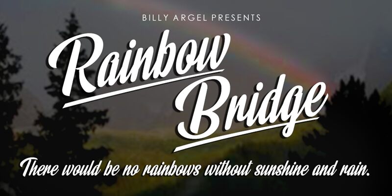Rainbow Bridge Schriftart