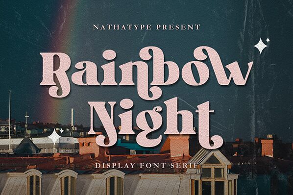 Rainbow Night フォント
