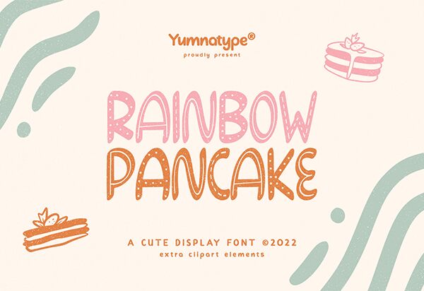Rainbow Pancake 字体