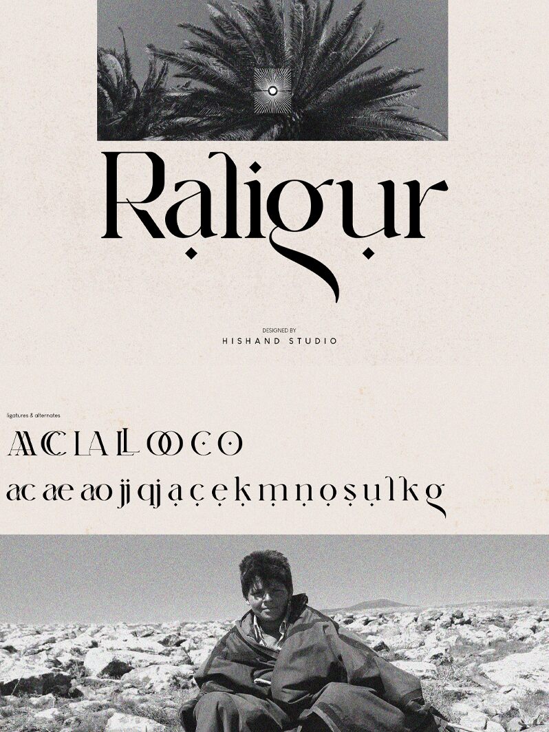 Raligur Schriftart