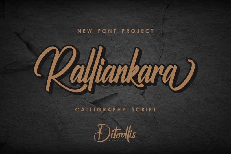 Ralliankara Schriftart