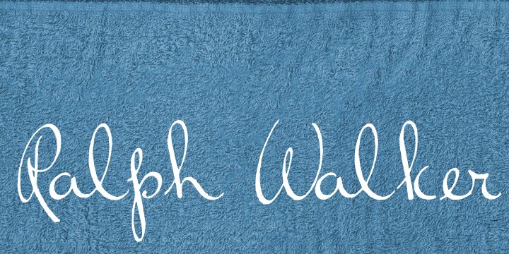 Ralph Walker Schriftart