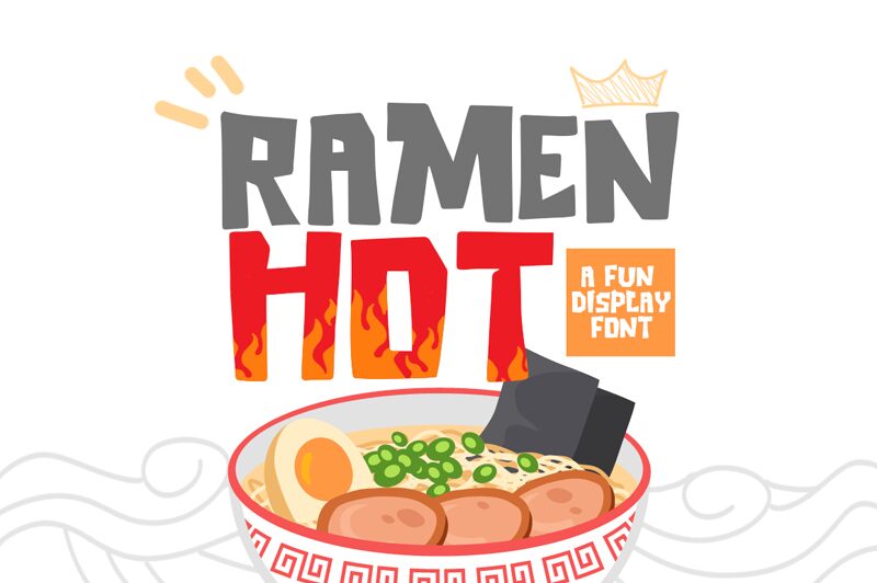 Ramen Hot Czcionka