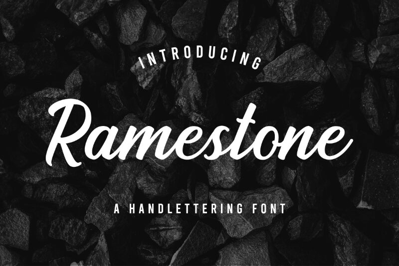 Ramestone Druh písma