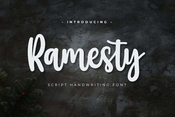 Ramesty Schriftart