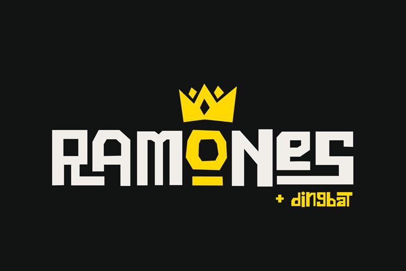 Ramones Schriftart